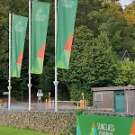 Boshuisje Met Zwembad Op Het Park