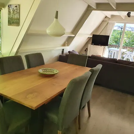 Boshuisje Met Zwembad Op Het Park